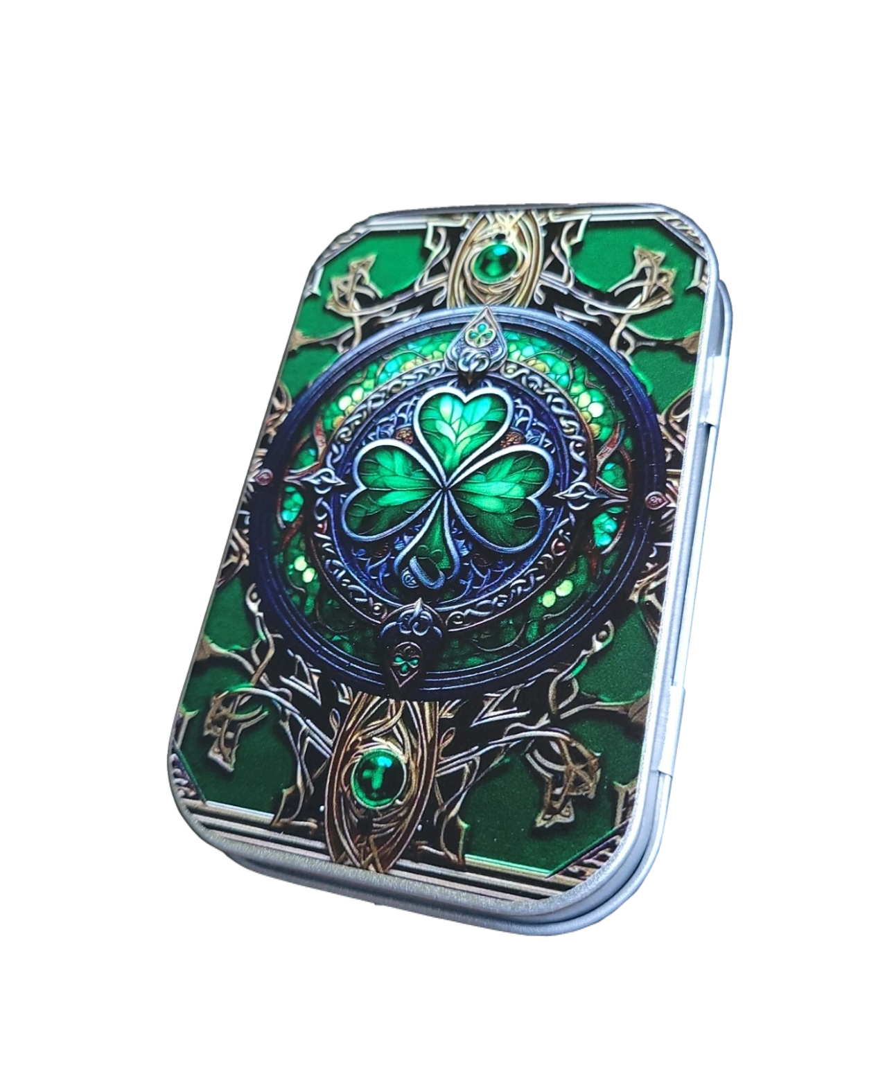 Boite verte Noeud celtique