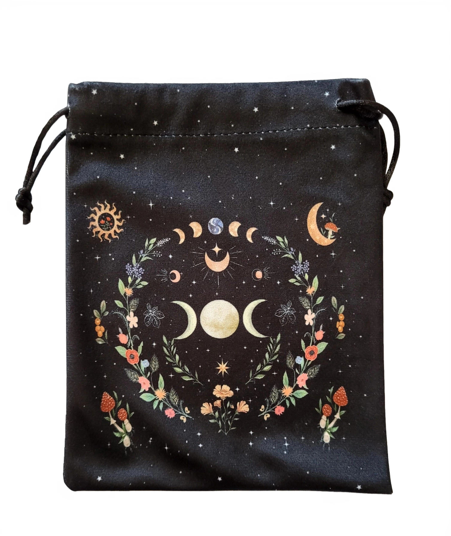 Pochon Phases de Lune et Fleurs