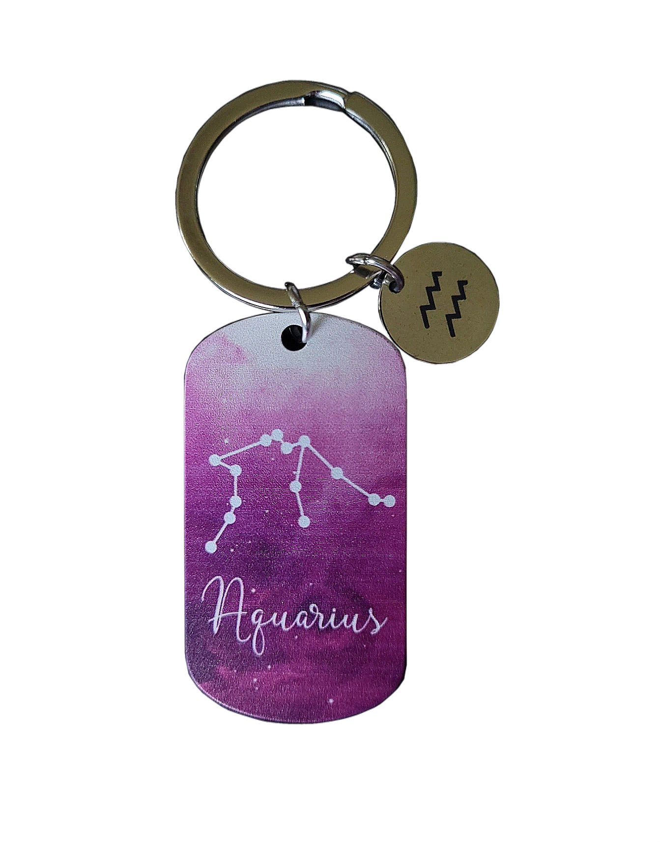 Porte-clefs Signe Astrologique Verseau